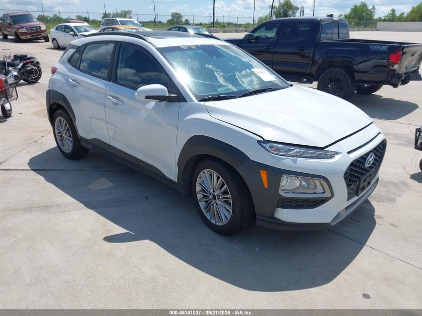 2021 Hyundai Kona Sel Plus, Левый бок, IAAI, VIN KM8K62AA3MU653006