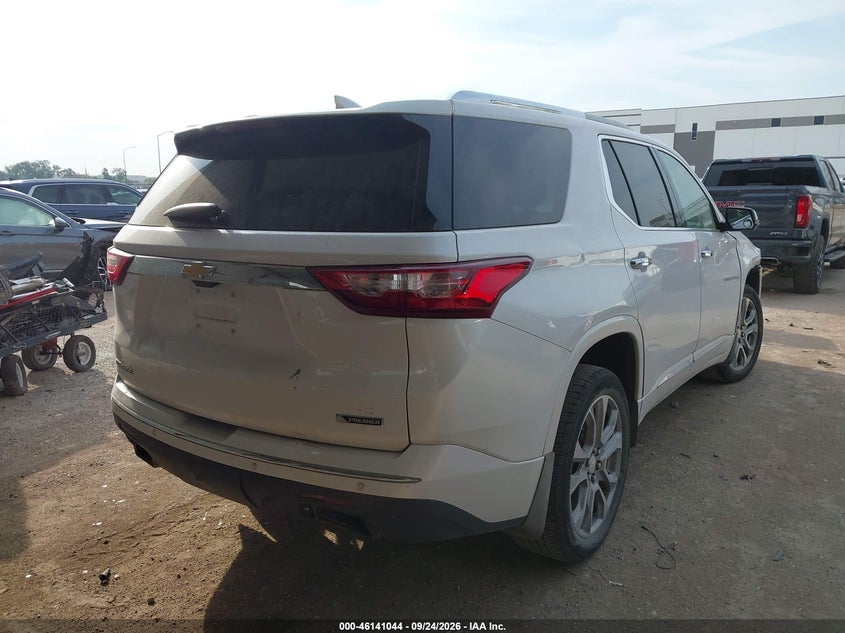 Vin: 1gnerkkw8jj254681, lot: 46640778, chevrolet traverse premier 20184