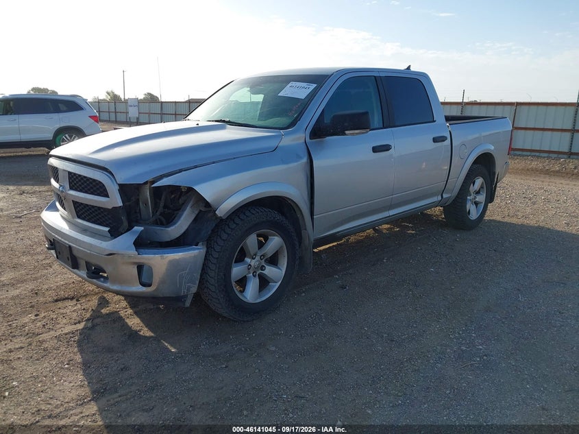 Vin: 1c6rr6lt6ds674676, lot: 46640779, ram 1500 outdoorsman 20132