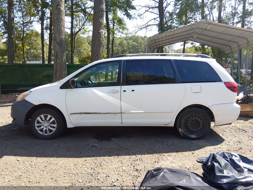 TOYOTA SIENNA 2004 VIN 5TDZA23C54S207069