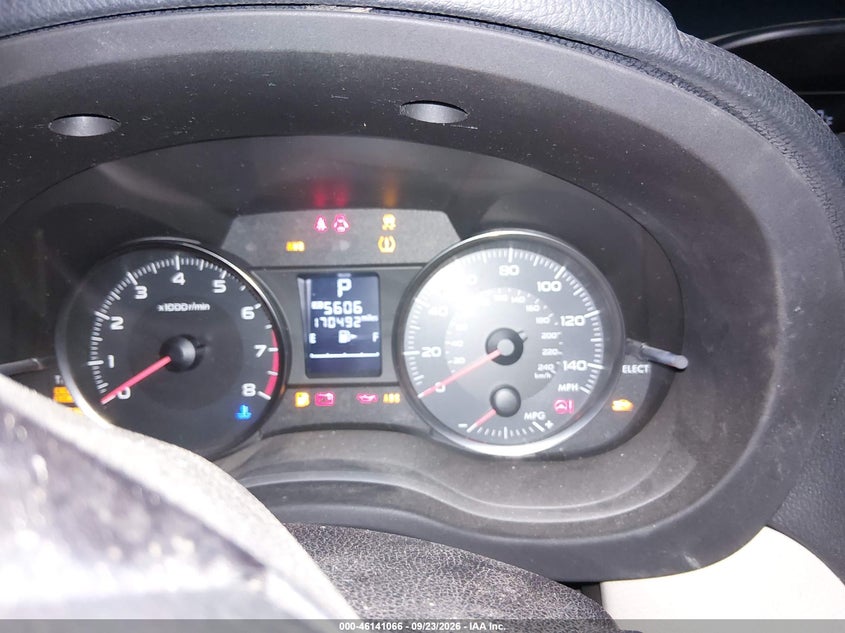 SUBARU XV CROSSTREK 2013 VIN JF2GPAGC8D2863818