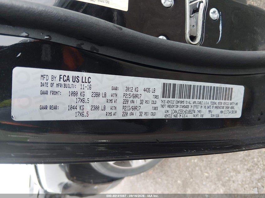 2017 JEEP COMPASS HIGH ALTITUDE FWD · Фото 9
