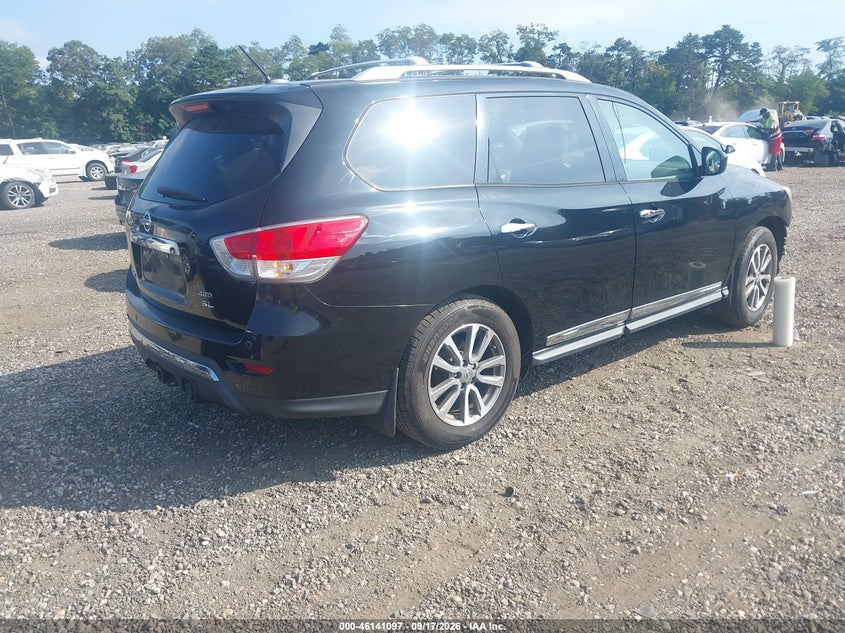 Vin: 5n1ar2mm8dc628911, lot: 46640831, nissan pathfinder sl 20134