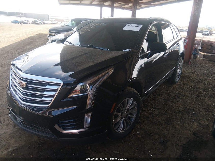 2017 Cadillac XT5, Обычный износ, IAAI, VIN 1GYKNDRS8HZ102976 — фото 2