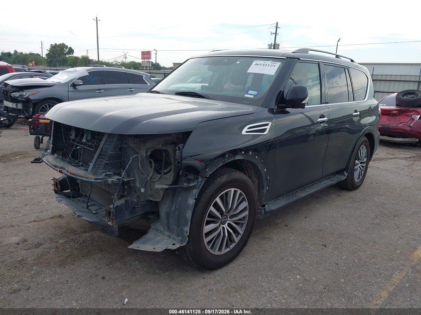 Vin: jn8ay2bc0p9182843, lot: 46640859, nissan armada sl 2wd 20232