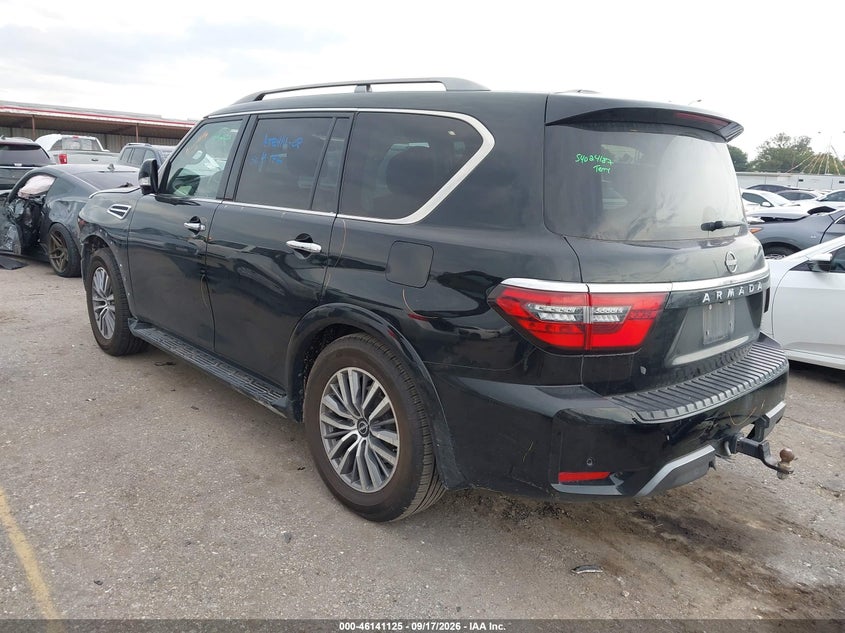 Vin: jn8ay2bc0p9182843, lot: 46640859, nissan armada sl 2wd 20233