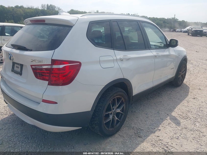 Vin: 5uxwx9c58e0d14991, lot: 46640886, bmw x3 xdrive28i 20144