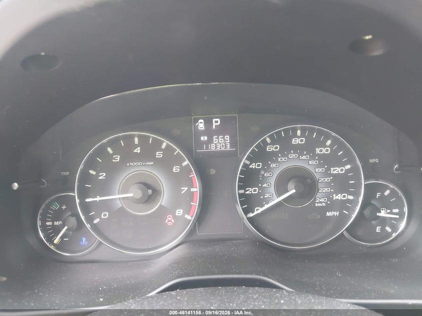SUBARU LEGACY 2010 VIN 4S3BMBG67A3240441