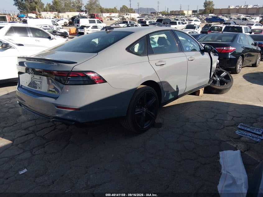 Vin: 1hgcy2f79ra085807, lot: 46640893, honda accord hybrid sport-l 20244