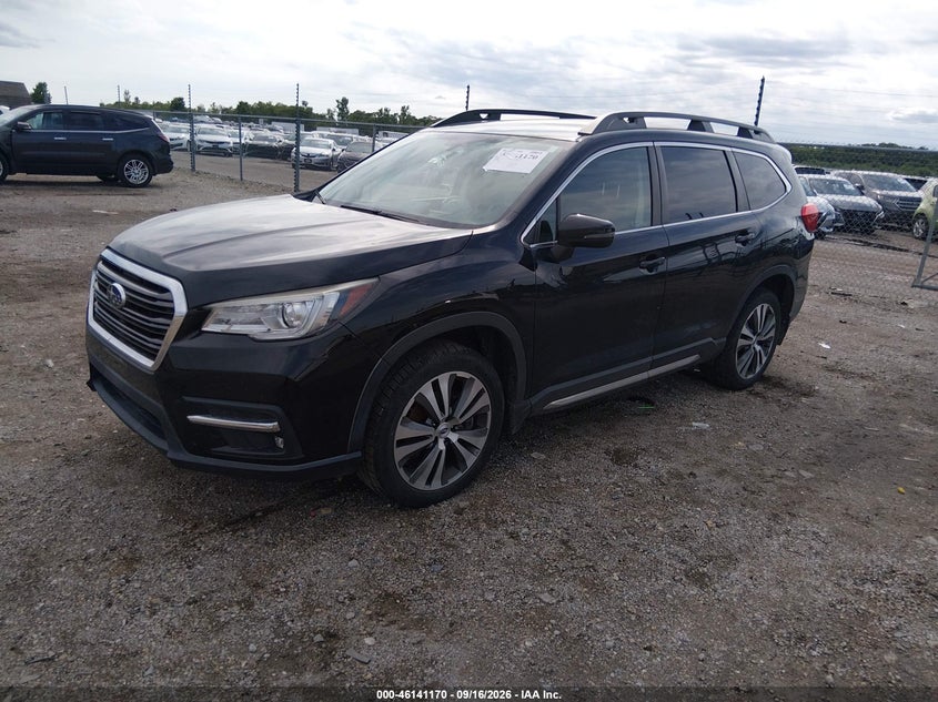 Vin: 4s4wmajd3k3407801, lot: 46640904, subaru ascent limited 20192