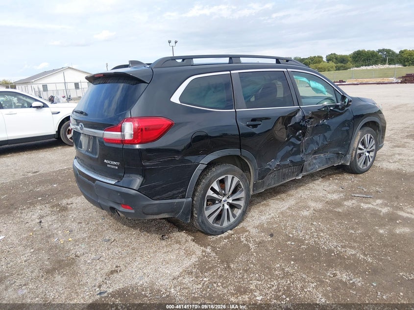 Vin: 4s4wmajd3k3407801, lot: 46640904, subaru ascent limited 20194