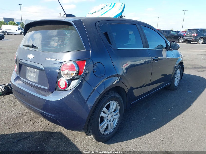 Vin: 1g1jc6sh9g4147804, lot: 46640907, chevrolet sonic lt auto 20164