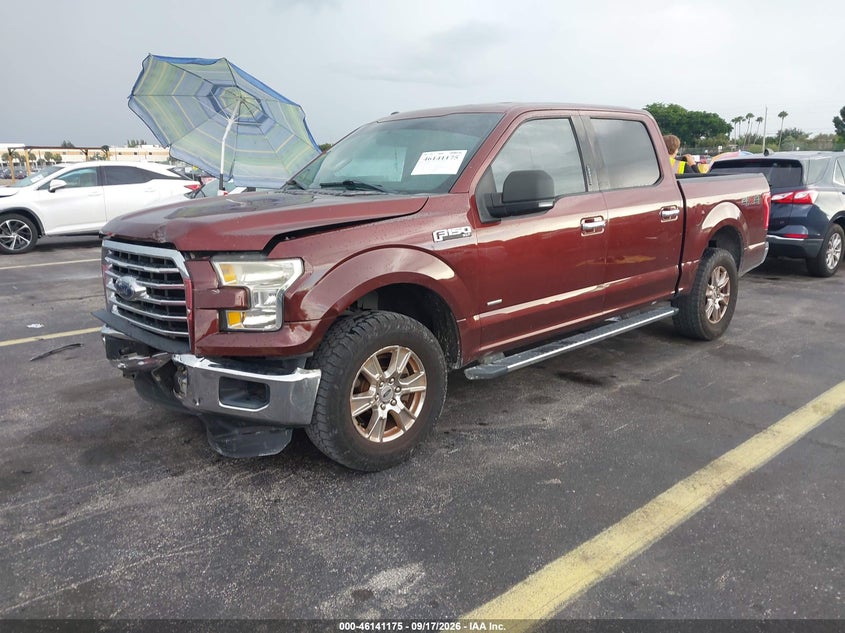 Vin: 1ftew1egxfke45312, lot: 46640909, ford f-150 xlt 20152