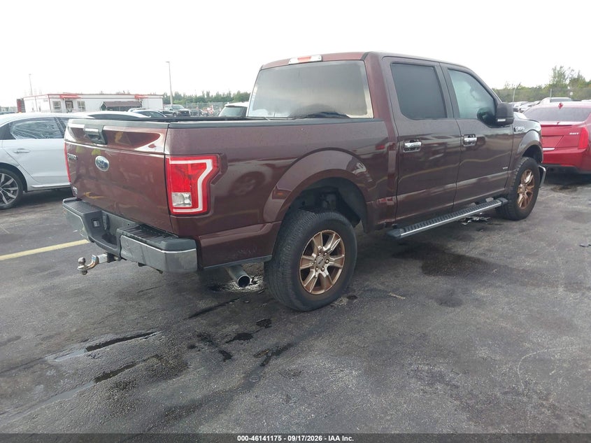 Vin: 1ftew1egxfke45312, lot: 46640909, ford f-150 xlt 20154