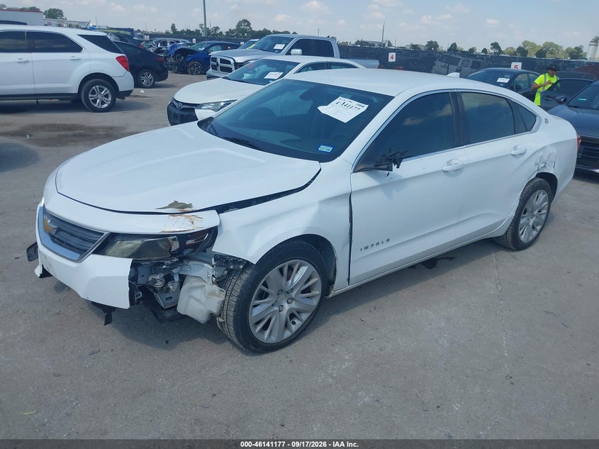 Vin: 1g11z5sl3fu103647, lot: 46640911, chevrolet impala ls 20152