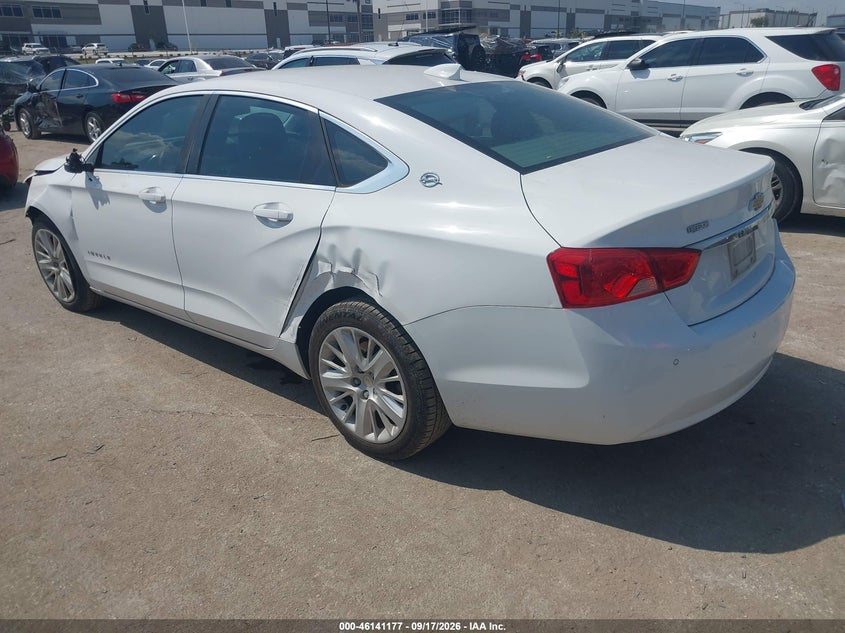 Vin: 1g11z5sl3fu103647, lot: 46640911, chevrolet impala ls 20153