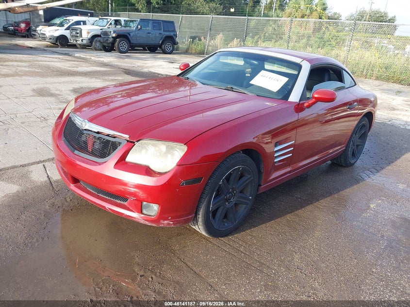CHRYSLER CROSSFIRE 2004 VIN 1C3AN69L24X015204