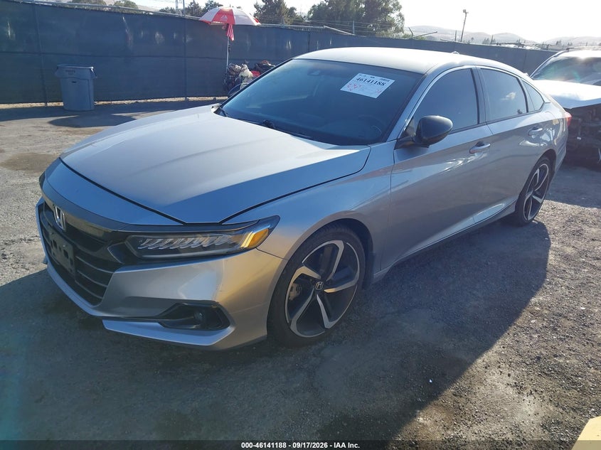 Vin: 1hgcv1f3xna040529, lot: 46640922, honda accord sport 20222