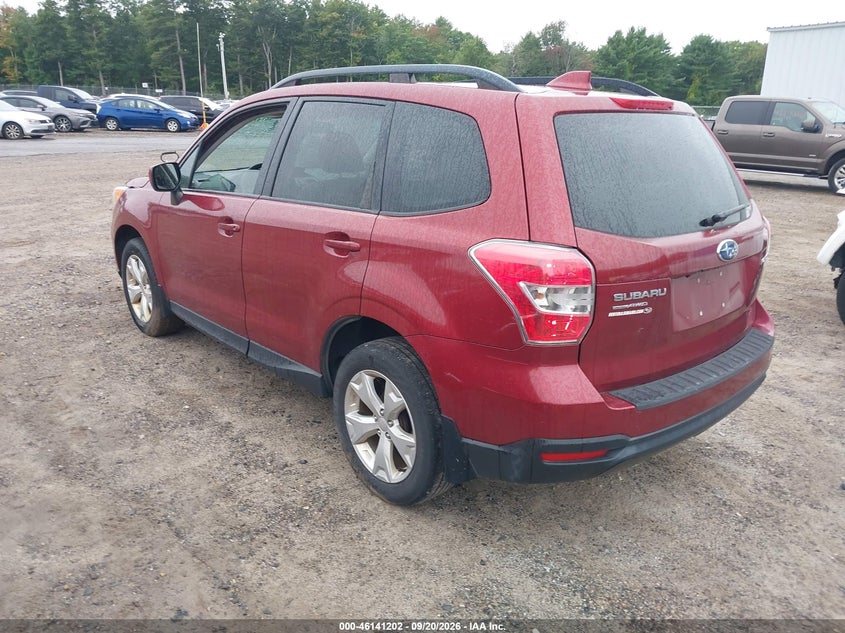 Vin: jf2sjadc6gh402148, lot: 46640936, subaru forester 2.5i premium 20163
