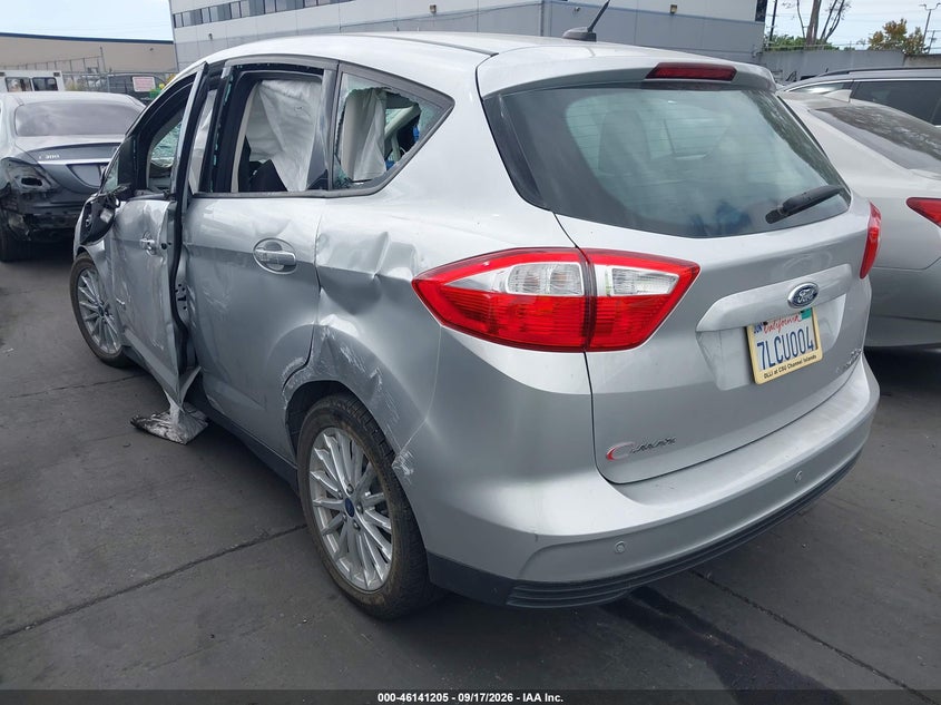Vin: 1fadp5au5el509783, lot: 46640939, ford c-max hybrid se 20143