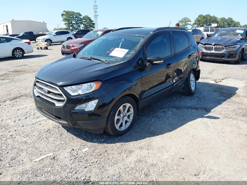 Vin: maj3s2gexmc443156, lot: 46640944, ford ecosport se 20212