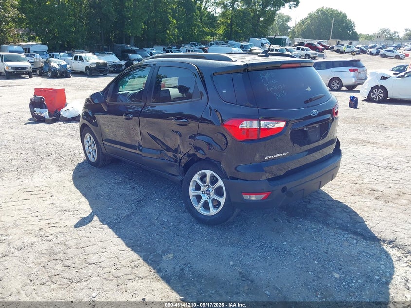 Vin: maj3s2gexmc443156, lot: 46640944, ford ecosport se 20213