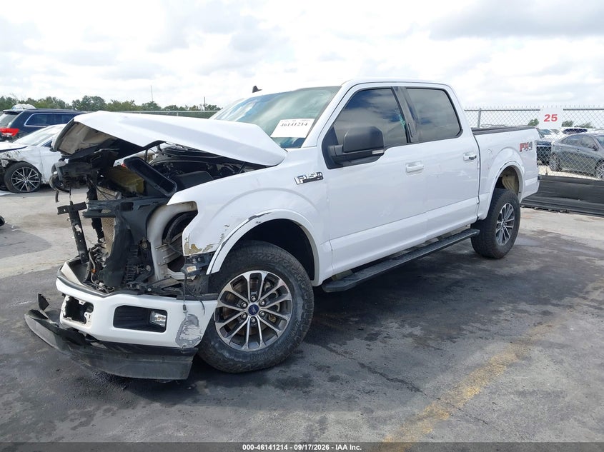 Vin: 1ftew1e47kkf15493, lot: 46640948, ford f-150 xlt 20192