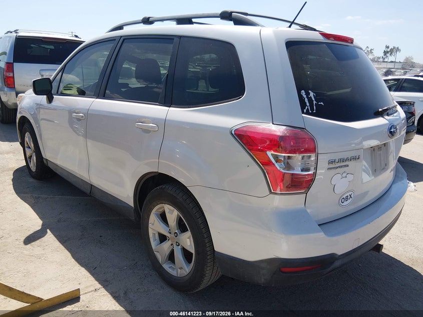 Vin: jf2sjadc3fh801470, lot: 46640957, subaru forester 2.5i premium 20153