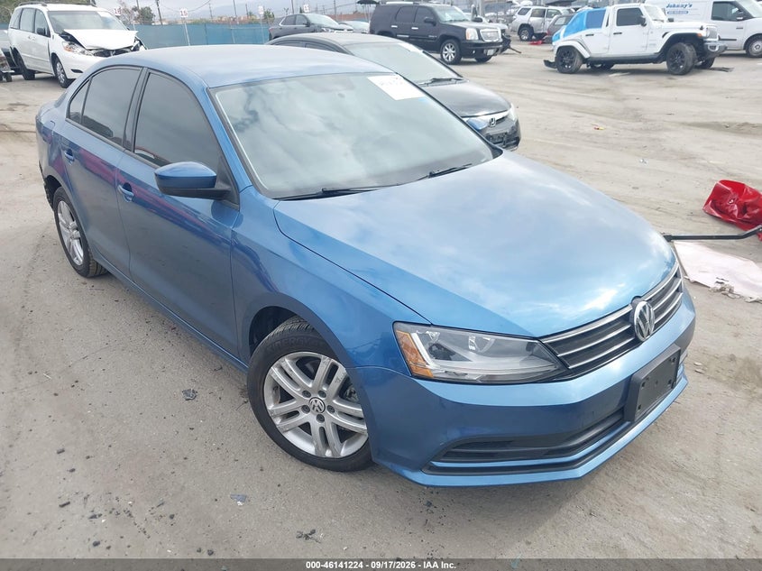 2018 Volkswagen Jetta 1.4T S, Rear, IAAI, VIN 3VW2B7AJ3JM251805