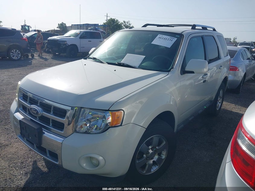 Vin: 1fmcu0eg9bkc69270, lot: 46640965, ford escape limited 20112