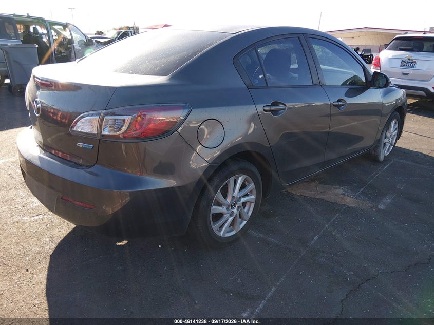 Vin: jm1bl1vp2d1790607, lot: 46640972, mazda mazda3 i touring 20134