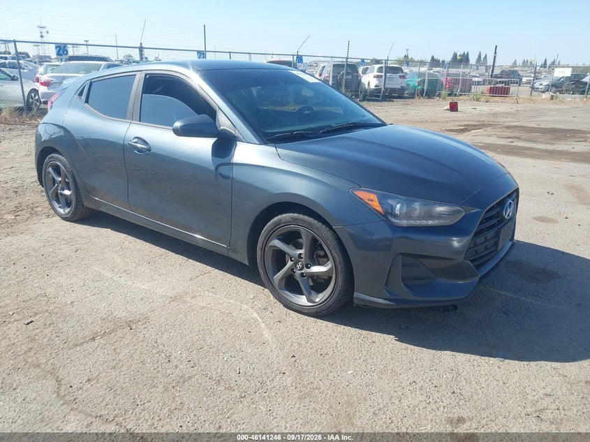 Vin: kmhtg6af2ku016285, lot: 46640980, hyundai veloster 2.0 2019 img_1