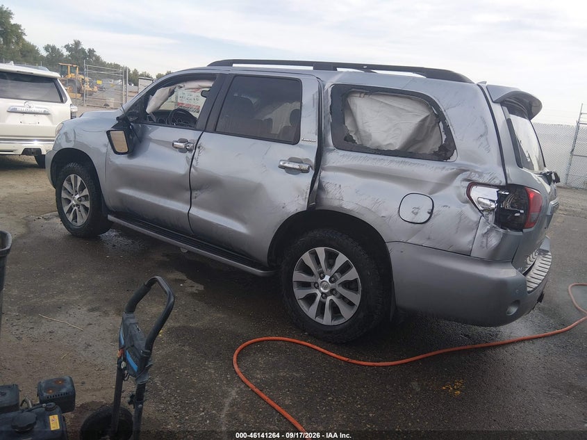Vin: 5tdjy5g11gs145953, lot: 46640998, toyota sequoia limited 5.7l v8 20163