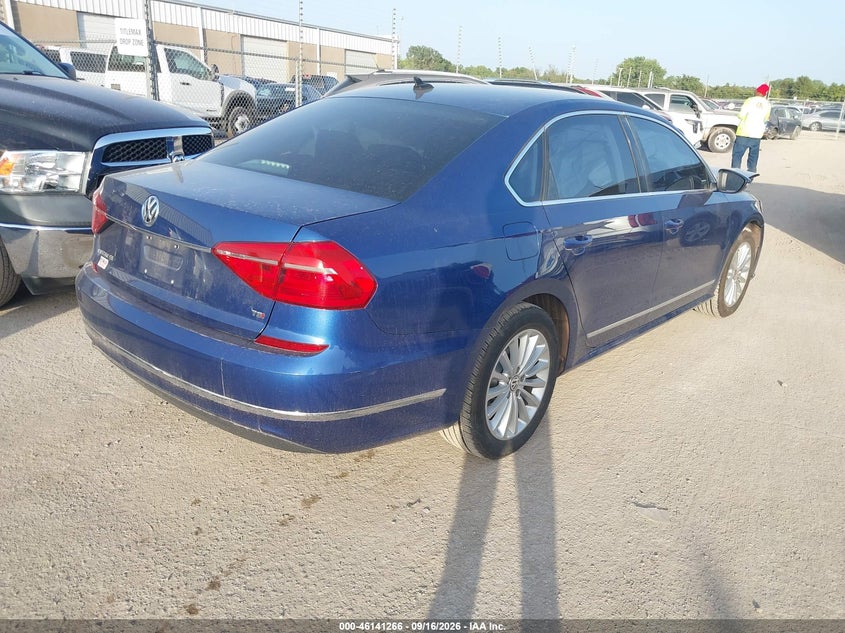 Vin: 1vwbs7a31gc027640, lot: 46641000, volkswagen passat 1.8t se 20164