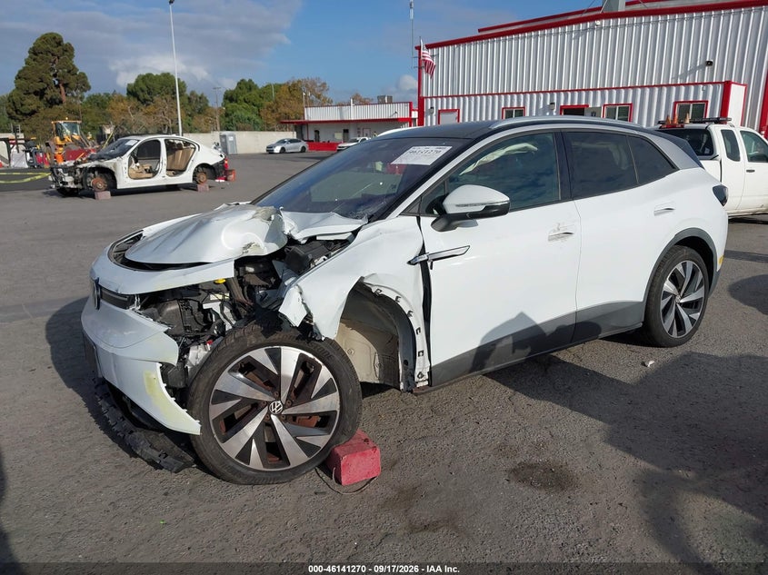 Vin: wvgunpe29mp060390, lot: 46641004, volkswagen id.4 awd pro s 20212