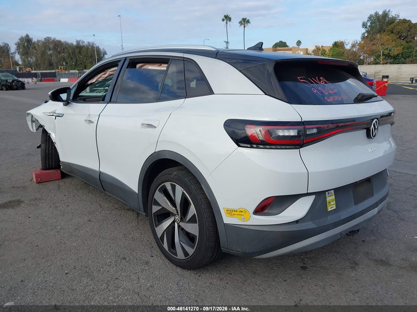 Vin: wvgunpe29mp060390, lot: 46641004, volkswagen id.4 awd pro s 20213