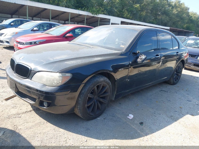 BMW 750LI 2008 VIN WBAHN83598DT82380