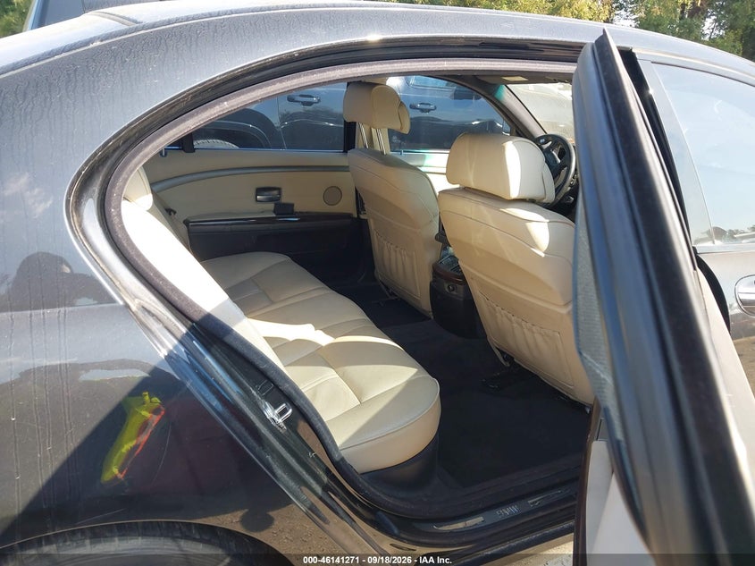 BMW 750LI 2008 VIN WBAHN83598DT82380