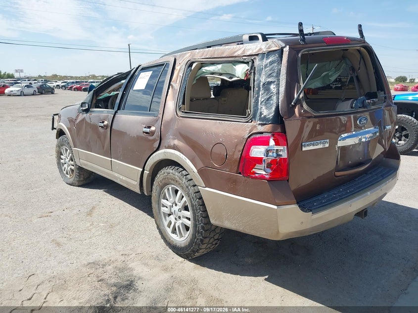 Vin: 1fmju1h59bef44335, lot: 46641011, ford expedition xlt 20113