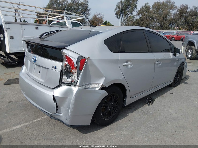 Vin: jtdkn3du9f1946660, lot: 46641019, toyota prius four 20154