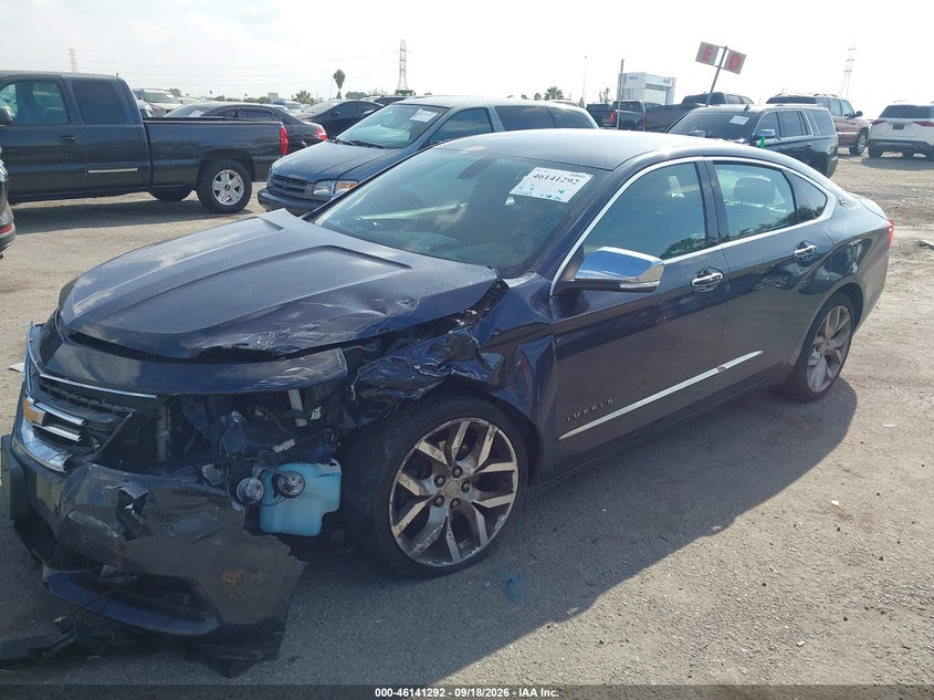 Vin: 2g1125s35j9159244, lot: 46641026, chevrolet impala 2lz 20182