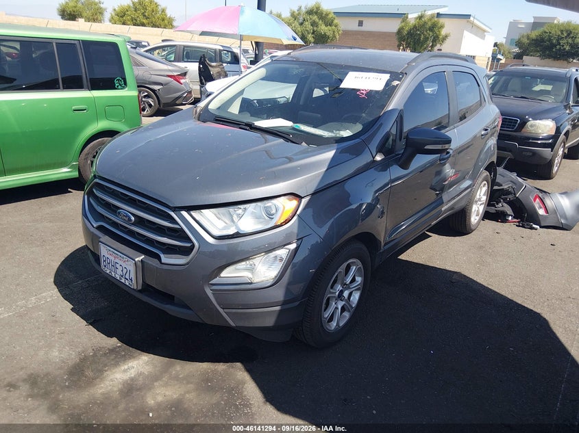Vin: maj3s2ge2lc321308, lot: 46641028, ford ecosport se 20202