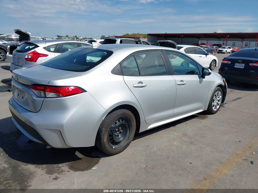 Vin: 5yfepmae5np292776, lot: 46641060, toyota corolla le 20224