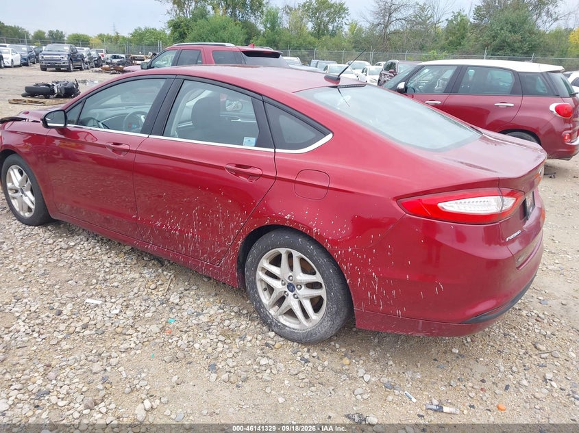 Vin: 3fa6p0h78gr378364, lot: 46641063, ford fusion se 20163