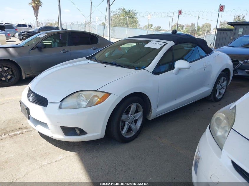MITSUBISHI ECLIPSE SPYDER 2009 VIN 4A3AL25F49E010807