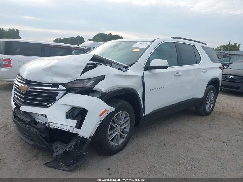 Vin: 1gnergkw3nj128067, lot: 46641078, chevrolet traverse fwd lt cloth 20222