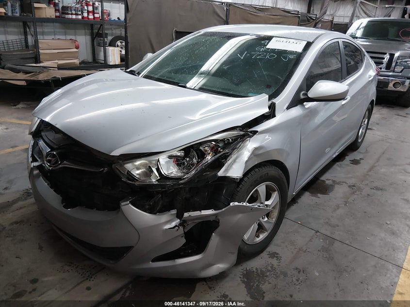 Vin: 5npdh4ae0eh517210, lot: 46641081, hyundai elantra se 20142