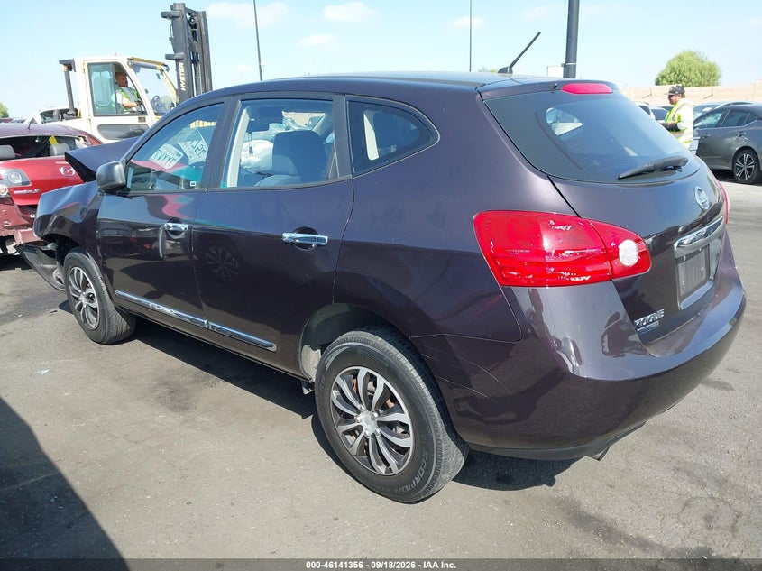 Vin: jn8as5mt1fw657478, lot: 46641090, nissan rogue select s 20153