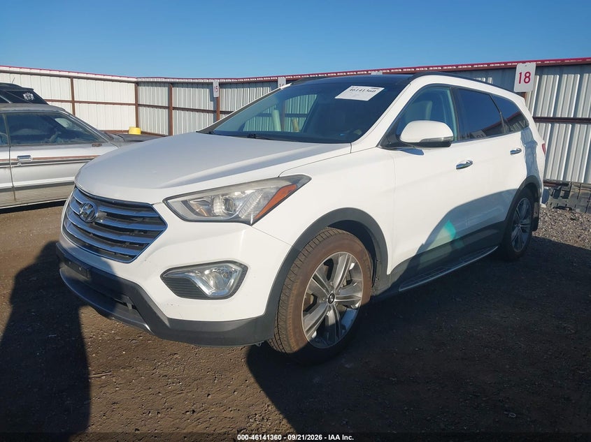 Vin: km8sr4hf1fu103455, lot: 46641094, hyundai santa fe gls 20152