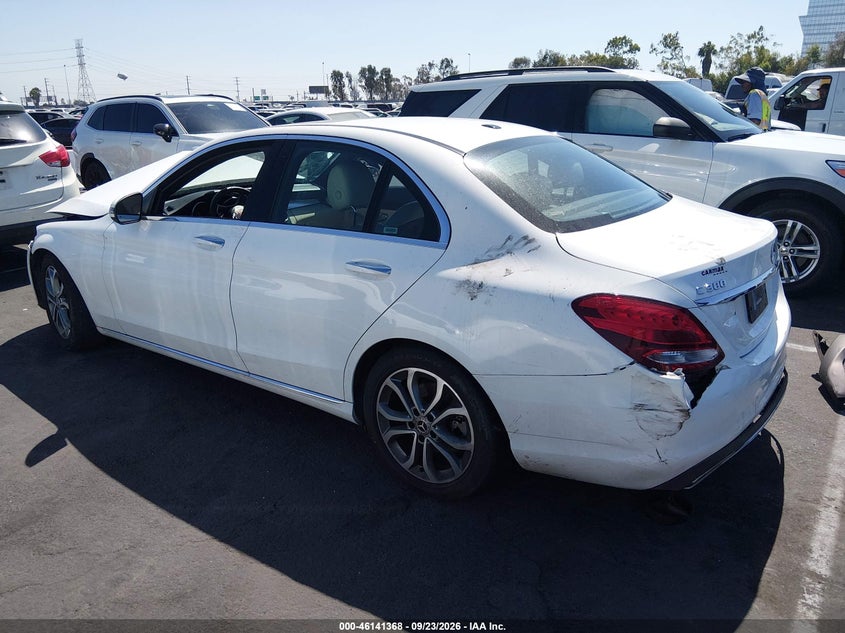 Vin: 55swf4jb3ju256215, lot: 46641102, mercedes-benz c 300 20183